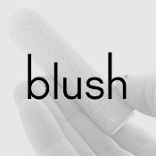 Blush Logo and Product