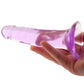 B Yours Plus Hard n’ Happy 5 Inch Jelly Dildo in Purple