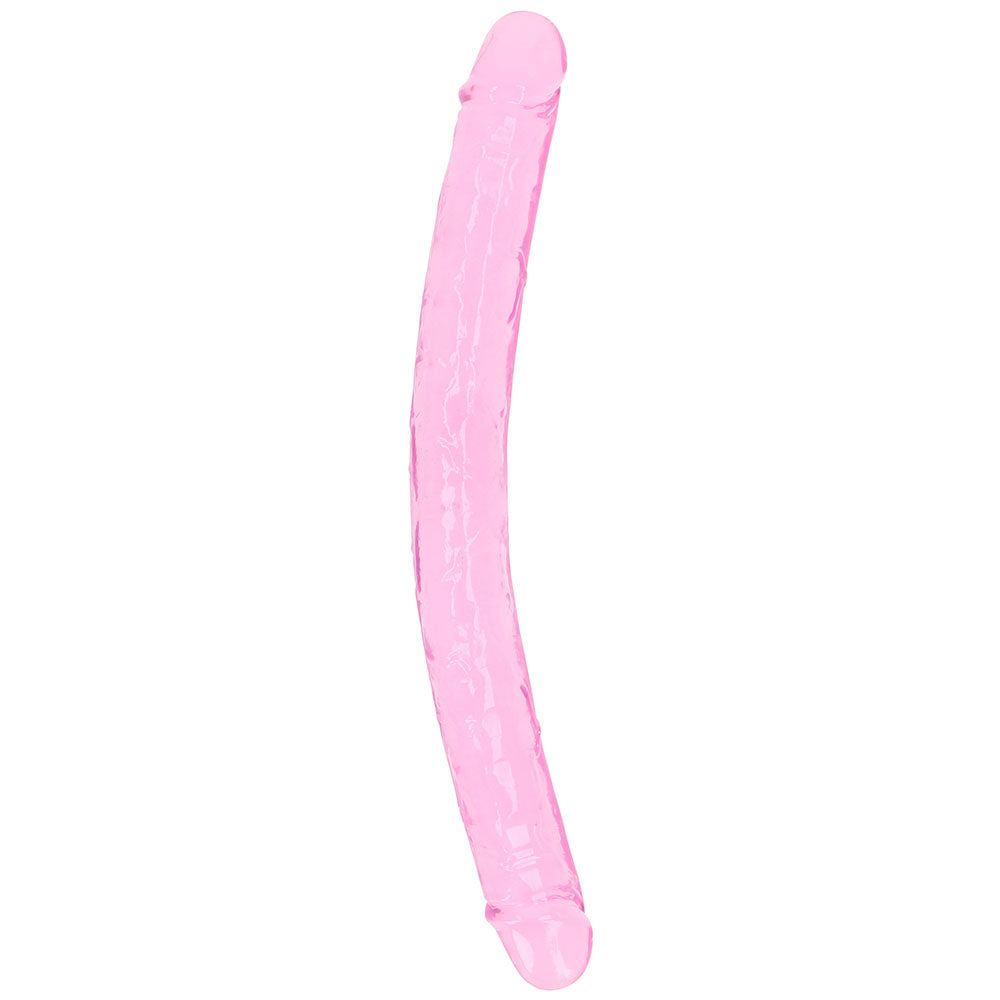Translucent Double Penetration Dildo / Flexible Soft Vagina and Anal Sex  Toys