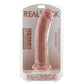 RealRock Curved 9 Inch Dildo in White