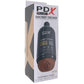 PDX Shower Therapy Soothing Scrub Stroker in Brown