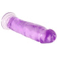 B Yours Thrill n' Drill 9 Inch Dildo in Purple