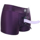 Ouch! Vibrating Purple Strap-on Boxer /L
