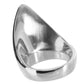Stainless Steel 45mm Teardrop Cock Ring