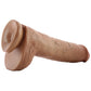 King Cock 11" Cock with Balls in Tan