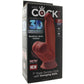 King Cock Plus 7 Inch 3D Cock with Swinging Balls in Tan