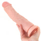 RealRock Curved 9 Inch Dildo in White