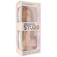 Silicone Studs Dual Density 6.25 Inch Dildo in Ivory