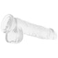 Naturally Yours 6 Inch Crystalline Dildo in Clear