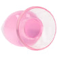 RealRock Crystal Clear Jelly 4.5 Inch Butt Plug in Pink