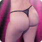 Radiance Crotchless Thong in OSXL