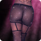Radiance One Piece Gartered Skirt and Stockings in OS