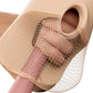 PDX Double Pounder Vibrating Squeeze Stroker in Light