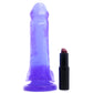 Basix 6 Inch Dildo with Suction Cup in Purple