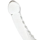 Clarity Celestial Ridge Double-Ended Glass Dildo