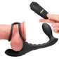 Triple Rush Vibrating Cock Ring & Anal Plug