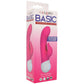 Basic Essentials Dual Pleasure Rabbit Vibe