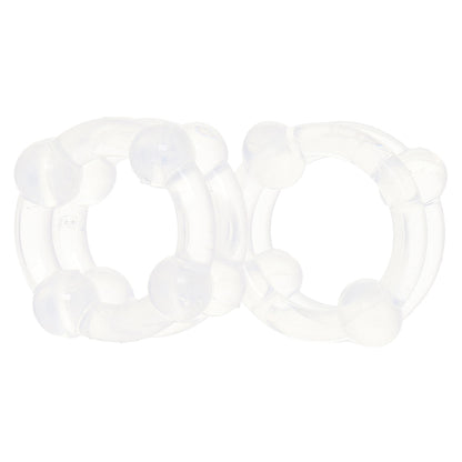 Alpha Liquid Silicone Double Stacker Rings