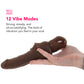 Waterproof Power Stud Cliterrific Vibe in Brown
