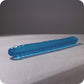 RealRock Crystal Jelly 18 Inch Double Dildo in Blue