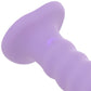 Colours 5 Inch Ribbed Remote Vibe in Purple