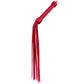Temptasia Ardor Silicone Flogger in Red
