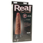 Real Feel Deluxe 7 Inch Vibrating Wall Banger Dildo in Ligh