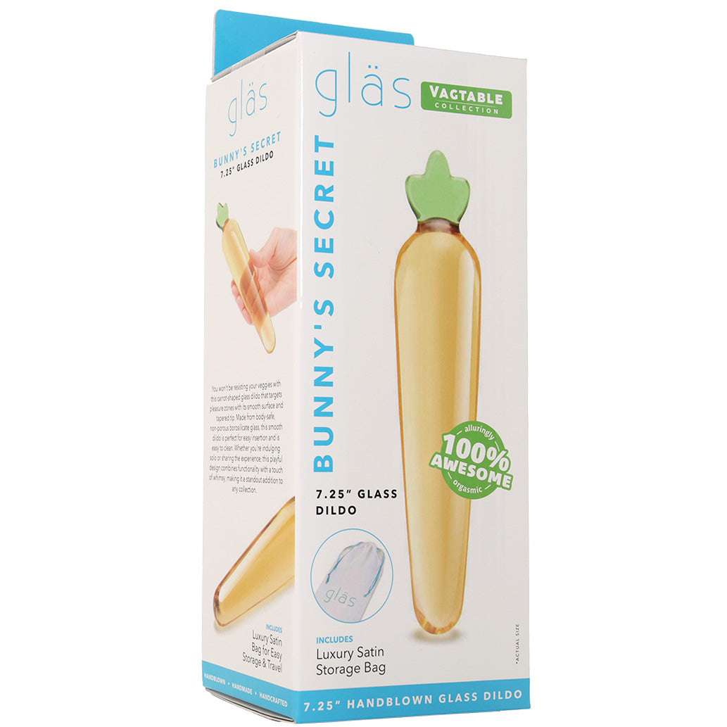 gls Bunny's Secret Glass Dildo PinkCherry gls Bunny's Secret Glass Dildo PinkCherry