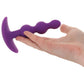 A-Play Beaded 5.5 Inch Anal Vibe in Purple