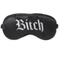 Ouch! Printed Satin Bitch Blindfold