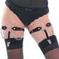 Sex & Mischief Chain Lace Garters