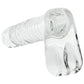 Clarity Seraphic Serenade Ballsy Glass Dildo