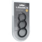 LEVELZ 3 Piece Classic Cock Ring Set in L-XXL
