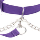 Collar, Cuff & Leash Set in Purple