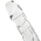 Clarity Seraphic Opus Realistic Ballsy Glass Dildo