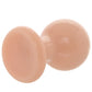 The Classic Medium Round Butt Plug in Cream