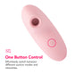 Pulse Lite Neo Suction Stimulator with App in Pale Rosette