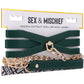 Sex & Mischief Indica Cutout Collar and Leash