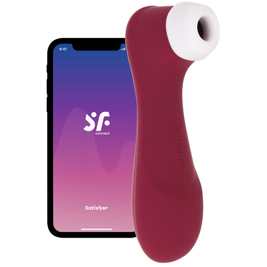 Satisfyer Pro 2 Gen 3 Double Air Pulse App Vibe in Wine