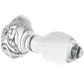 Clarity Utopian Bloom Glass Rose Butt Plug