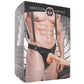 Master Series Magnum 9 Inch Hollow Dildo and Harness