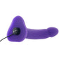 b-Vibe Vibrating Curved Strap-On Set