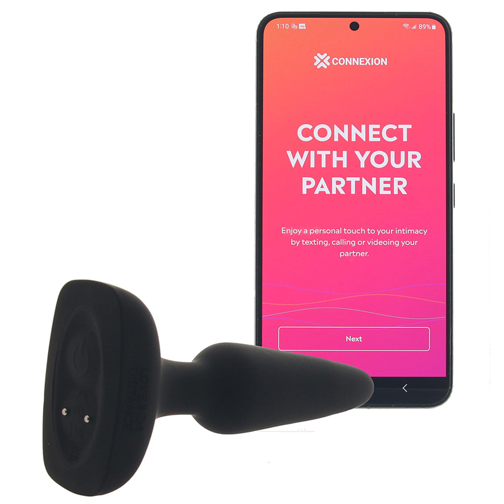 Love Distance Link App Controlled Anal Plug PinkCherry Love Distance Link App Controlled Anal Plug PinkCherry