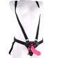 Dillio 6 Inch Strap-On Suspender Harness Set in Pink