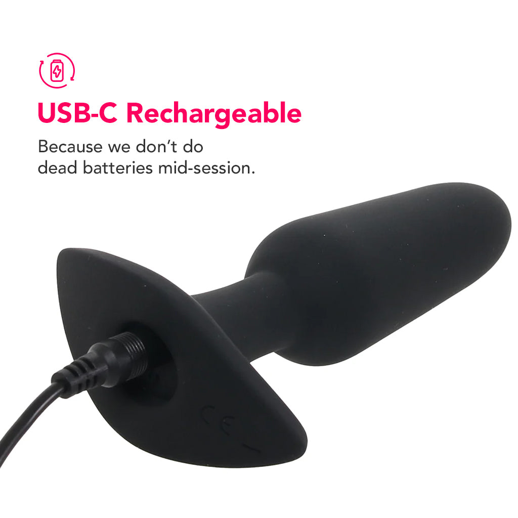 PinkCherry Remote Control Vibrating Butt Plug PinkCherry PinkCherry Remote Control Vibrating Butt Plug PinkCherry