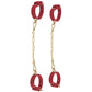 Temptasia Ardor Silicone Wrist & Ankle Restraint Set in Red