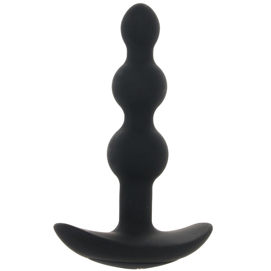A-Play Beaded 5.5 Inch Anal Vibe in Black