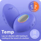 We-Vibe Temp Temperature Play Vibe in Lavender Blue