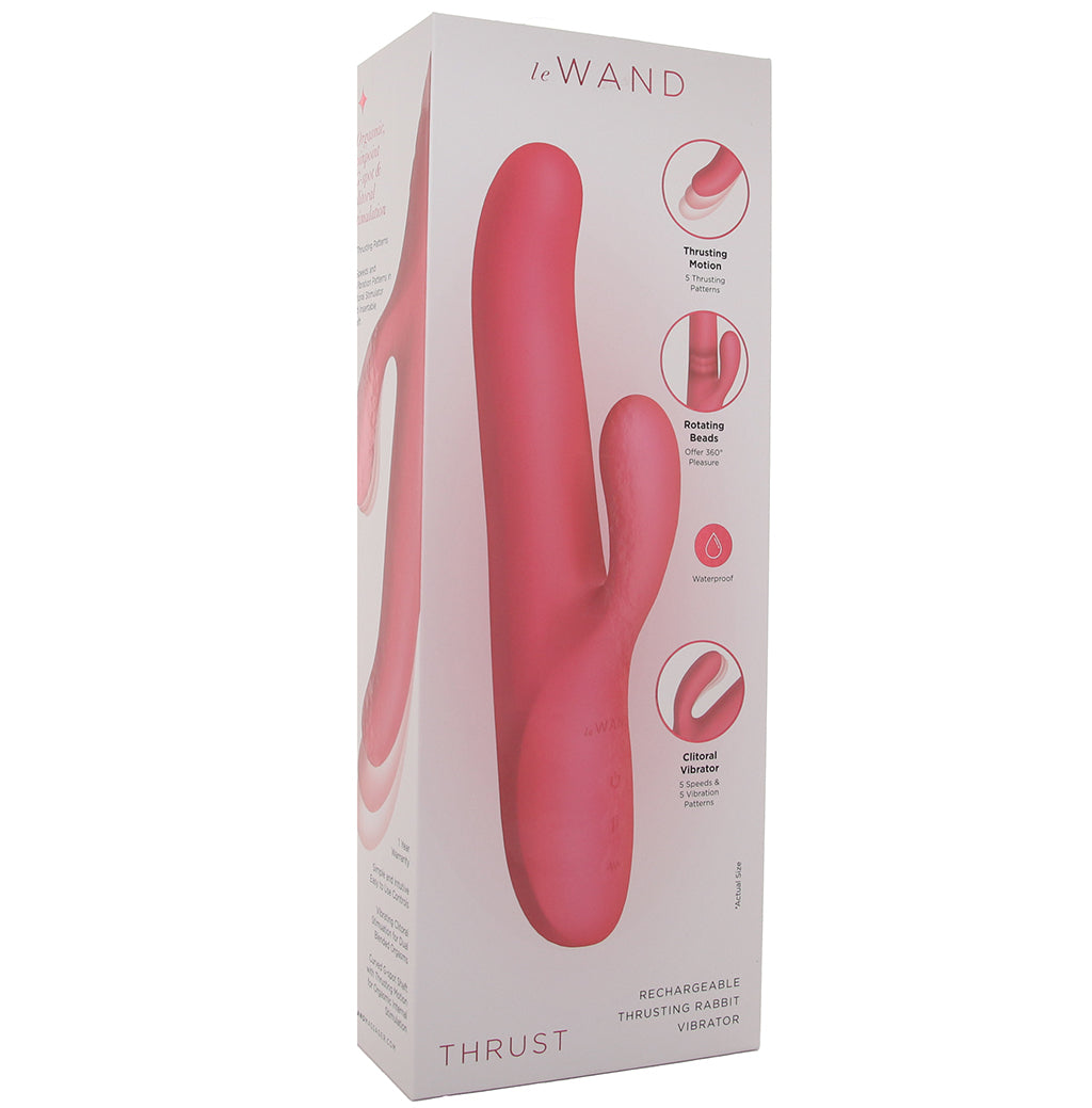 Le Wand Thrust Rabbit Vibe PinkCherry Le Wand Thrust Rabbit Vibe PinkCherry