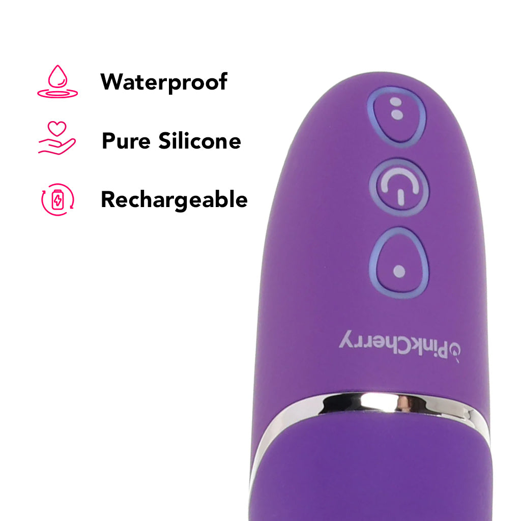 PinkCherry Warming G-Spot Rabbit Vibe in Purple – PinkCherry